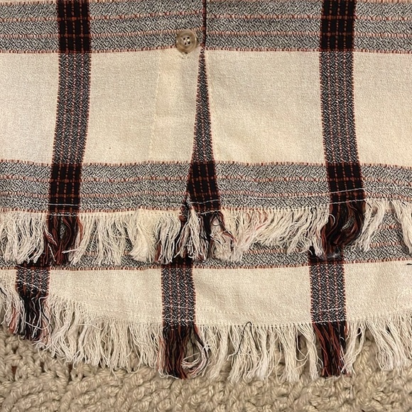 Entro Black and White Plaid Button Down Shirt - Picture 9 of 10